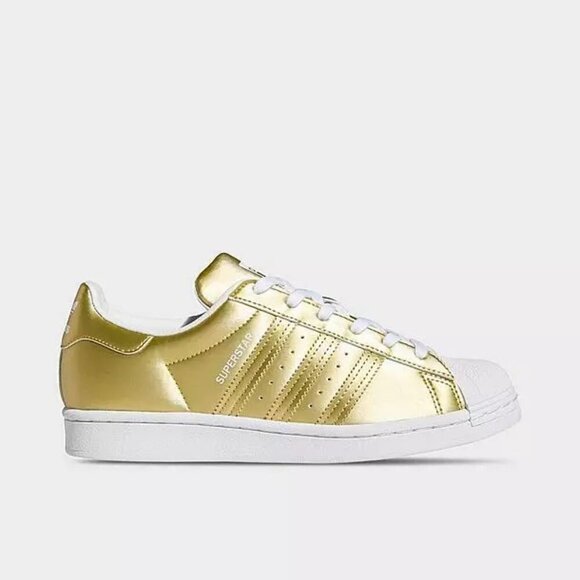 Adidas Superstar 'Gold Metallic' - Picture 2 of 11